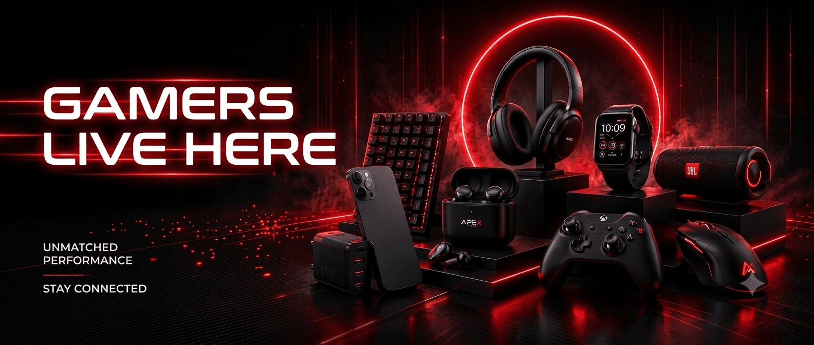Audio, Gaming, Accessories